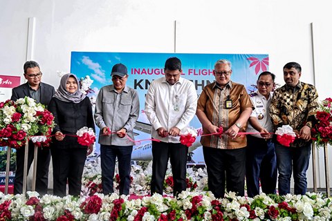 Saat Pembukaan Rute Baru, Bobby Singgung Mahalnya Avtur Kualanamu