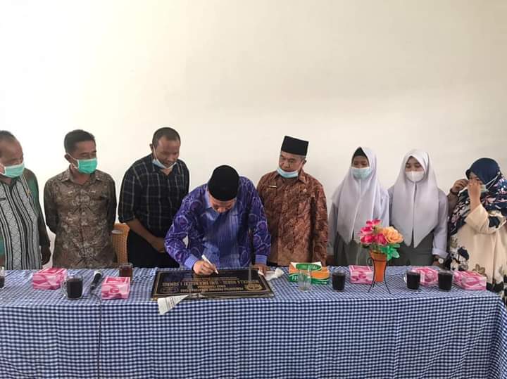 Mushola Nurul Ilmi SMA Negeri 1 Sumbul Diresmikan Dinas Pendidikan
