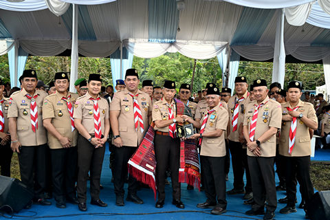 Buka Jambore Daerah XI Sumut 2026, Wagub Surya Ajak Pramuka Jadi Teladan dan Generasi Pembawa Solusi