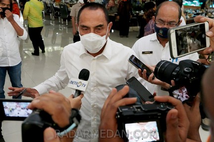 Doakan Akhyar Nasution, Gubernur Minta Masyarakat Patuhi Protokol Kesehatan