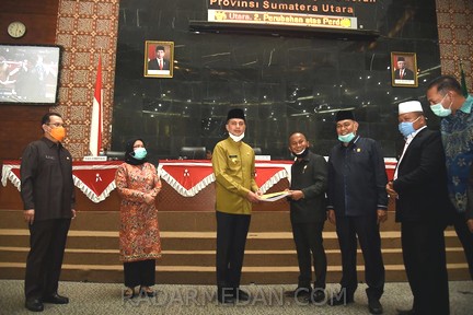 Dorong Pembangunan dan PAD Pemprov Sumut Sampaikan Ranperda BUMD