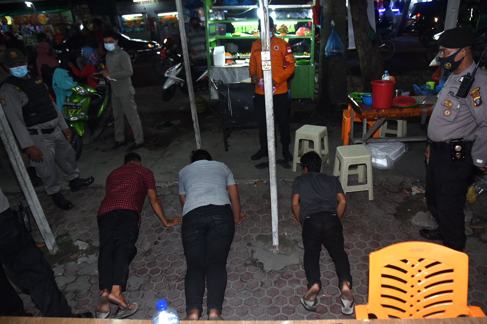 Lanjutan Razia Prokes, Medan Marelan Paling Banyak Pelanggarannya