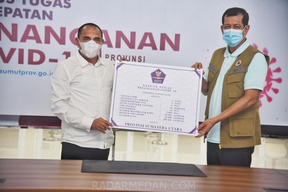 Doni Manardo Kunjungi Sumut, Jika Masyarakat Tidak Khawatir, Penanganan Covid-19 Semakin Sulit