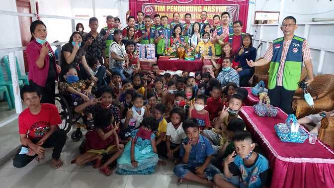 Rayakan Kemenangan Bobby-Aulia, Ketua DPRD Medan Kunjungi Panti Asuhan