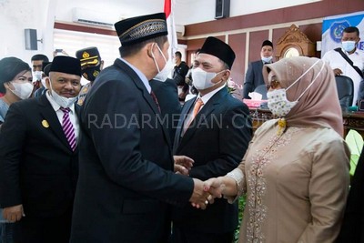 DPRD Labuhanbatu Tetapkan Pasangan Erik - Rosa Bupati dan Wakil Bupati Terpilih