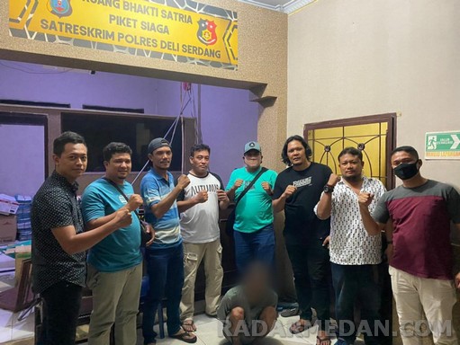 Curi Handphone dan Uang dari Warung Sembako, Pria ini Diamankan Polresta Deliserdang