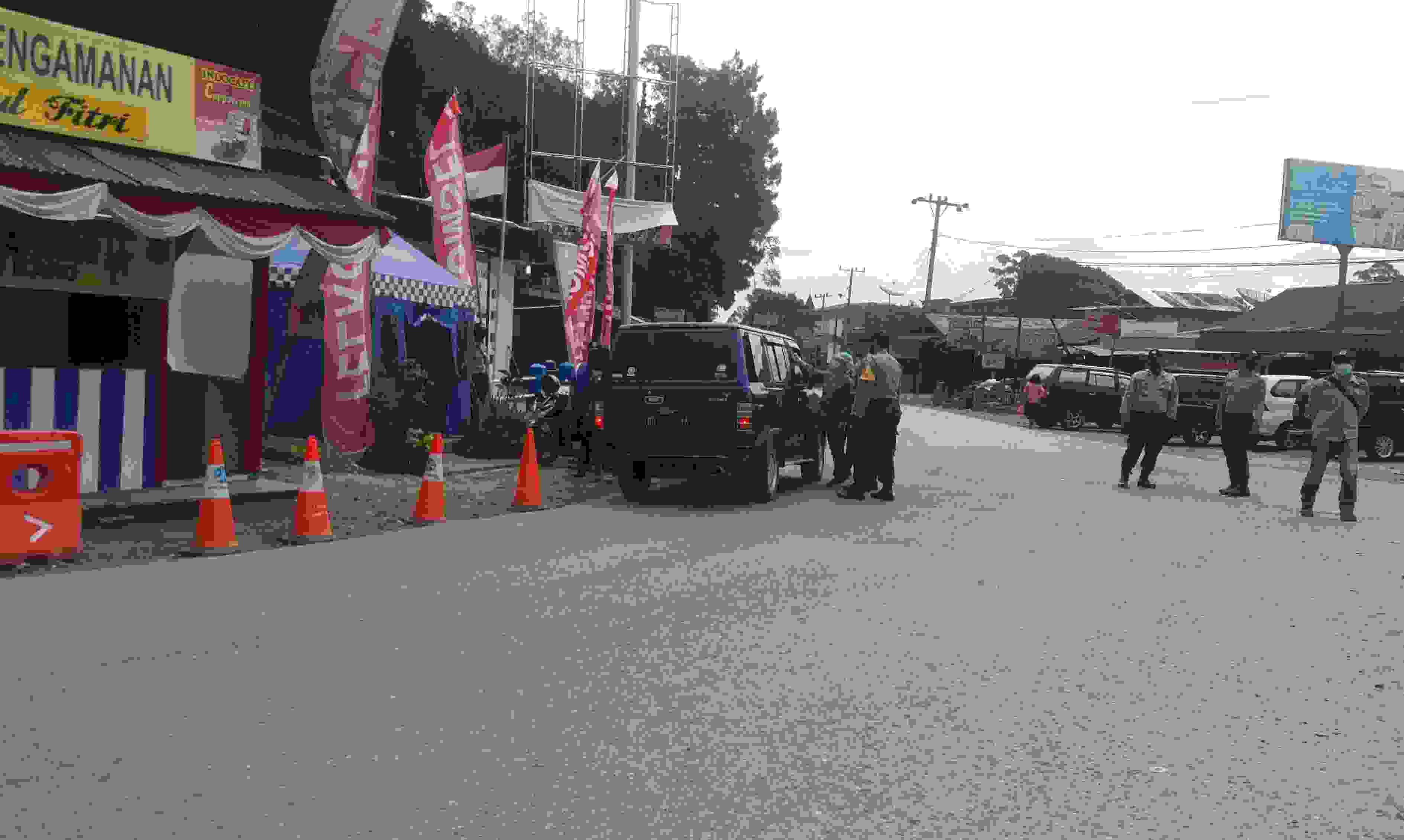 Hari Raya Pengamanan Pos Polisi Merek Tetap Jalan