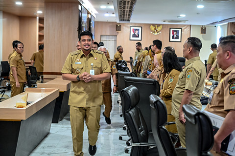 Gubernur Bobby Nasution Minta Realisasi Program Prioritas Daerah Dipercepat