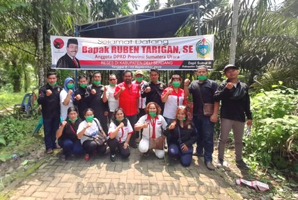 Reses Anggota DPRD Sumut, Ruben Tarigan Kolaborasi dengan GRANAT Sosialisasi Narkoba
