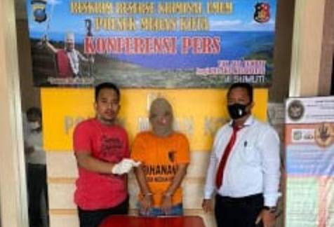 Pria Pengguna Narkoba Disergap Unit Reskrim Polsek Medan Kota