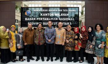 Wagubsu Berharap Pelayanan BPN Semakin Baik dan Transparan