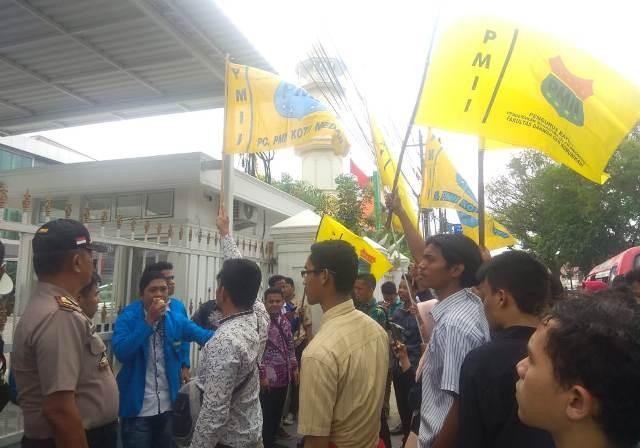 Soal Eks HGU PTPN2, Unjuk Rasa PMII Medan tak Ditanggapi BPN Sumut