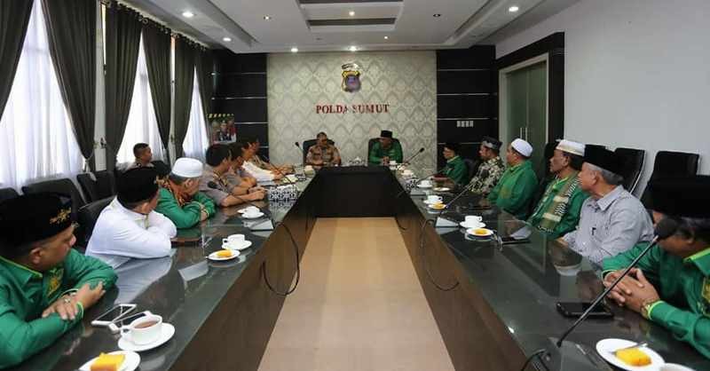Kapolda Sumatera Utara Terima Kunjungan Silaturahmi PWNU Sumut