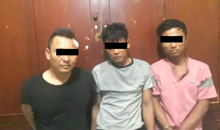 3 Perampok Taksi Online Diringkus Polsek Medan Baru
