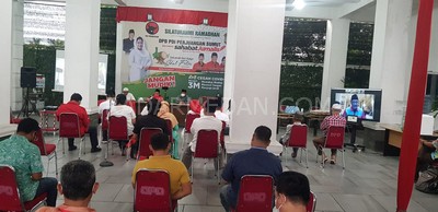 Silaturahmi dengan Jurnalis, Pengurus PDIP Sumut Ajak Patuhi Protokol Kesehatan