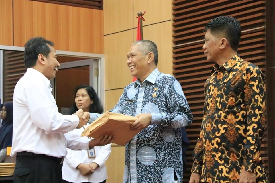 BPK RI Sumut Serahkan Rekomendasi Hasil Pemeriksaan Per 24 September 2019