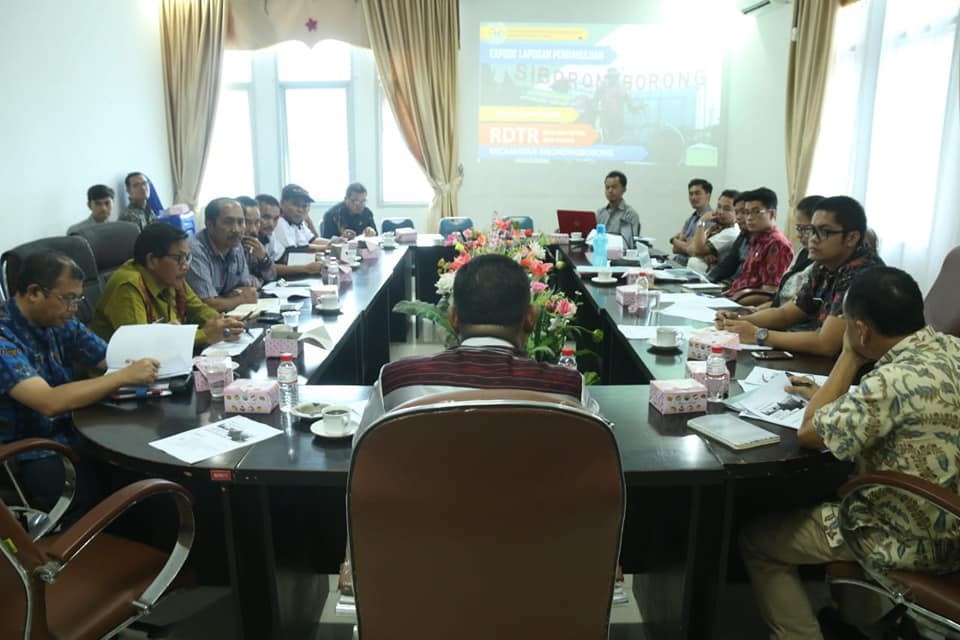 Pemkab Bahas Rencana Detail Tata Ruang (RDTR) Siborong-borong