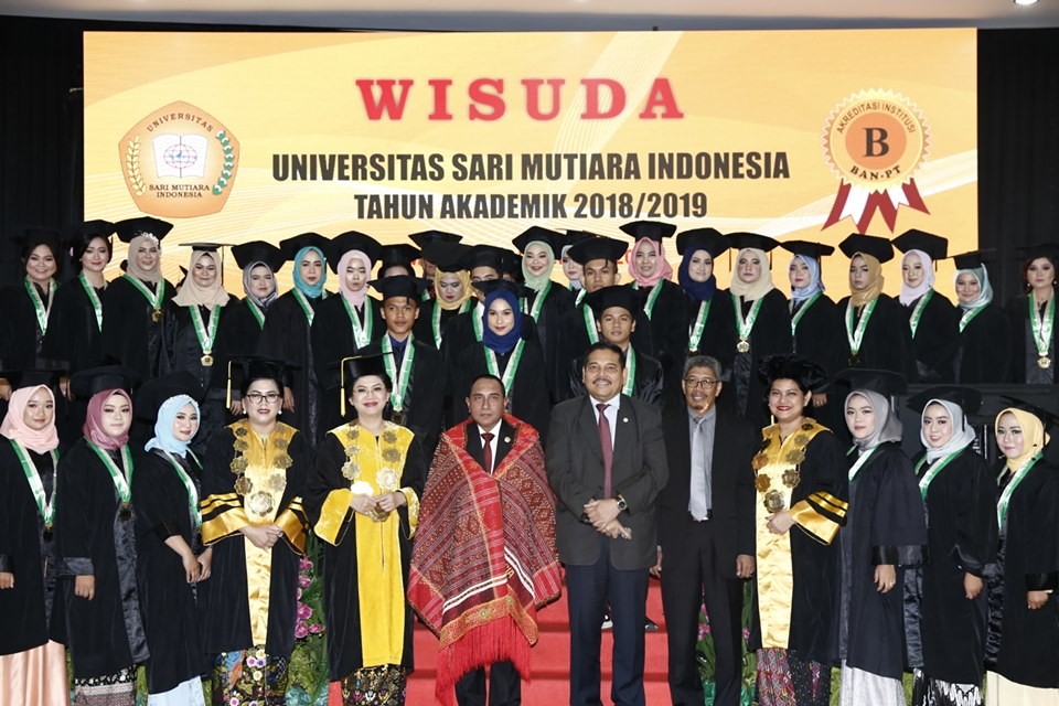 Universitas Sari Mutiara Wisuda 198 Diploma, Sarjana dan Magister