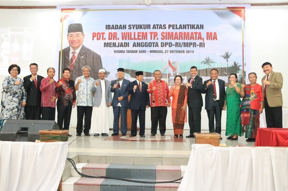 Hadiri Syukuran WTP Simarmata, Walikota Berharap Dukungan DPD Terhadap Pembangunan Kota Medan