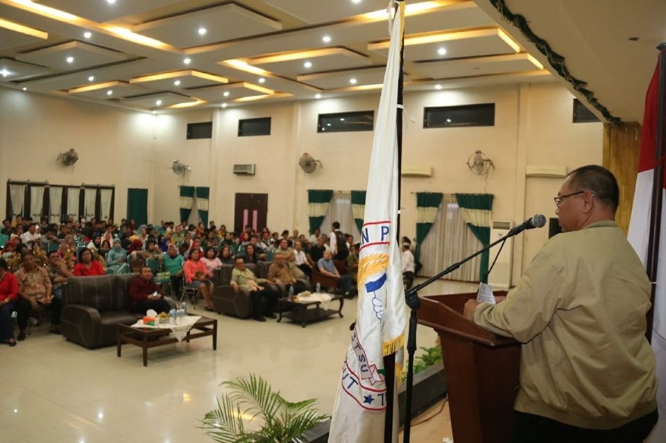 Persatuan Pedagang Pasar Tradisional Sumatera Utara (DPC P3TSU) Kota Medan periode 2019-2024 Dilanti