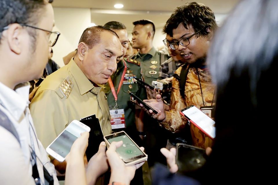 Gubernur Sumut Minta Masyarakat Tetap Tenang