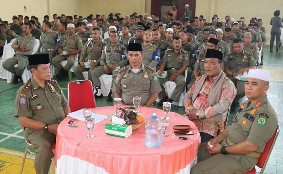 Maulid Nabi Muhammad SAW  Satpol PP di Gedung Gelanggang Remaja Jalan Sutomo