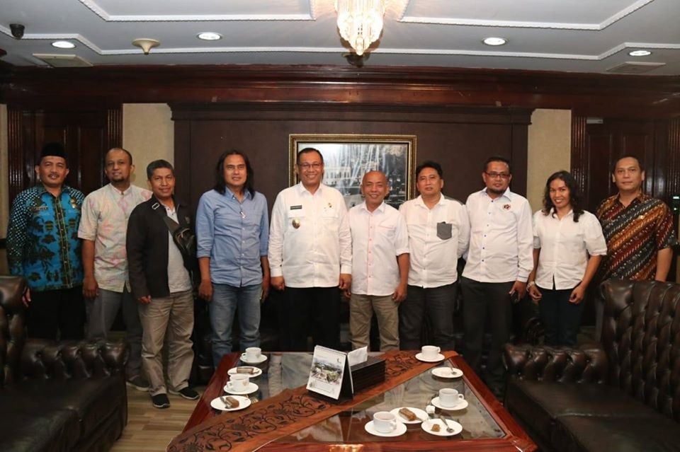 Kelompok Kerja (Pokja) PWI Kota Medan Silaturahmi dengan Walikota 