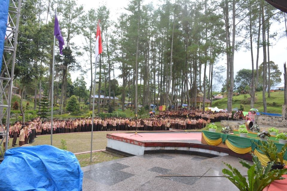 Bupati Dairi Buka Jambore Pramuka Se Sumatera Utara