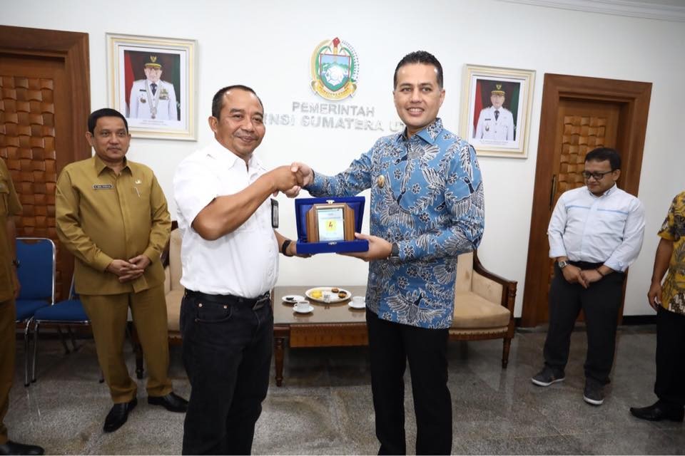 Bertemu Pimpinan Baru PLN Sumut, Wagub Harapkan Objek Wisata dan Desa Jadi Prioritas