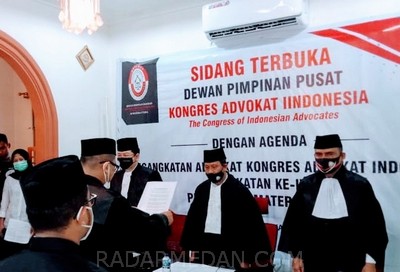 DPD KAI SUMUT Kembali Adakan Pengangkatan Advokat