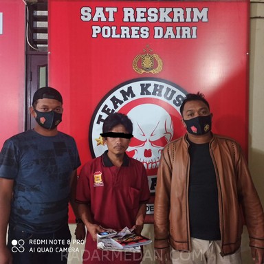 Jurtul KIM Diringkus Satreskrim Polres Dairi dari Warung Kopi