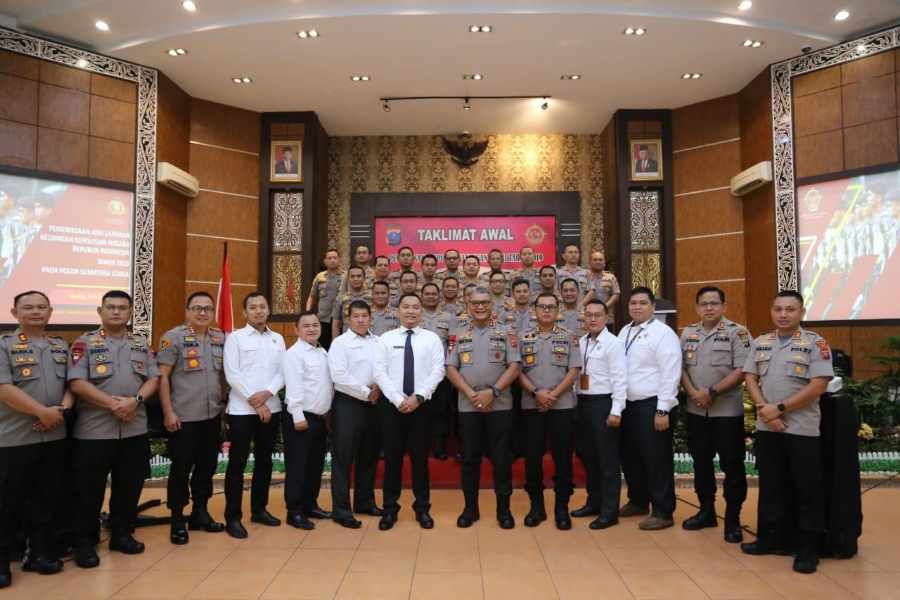 Kapoldasu Sambut Baik Pemeriksaan Laporan Keuangan Polri Tahun 2019 oleh BPK