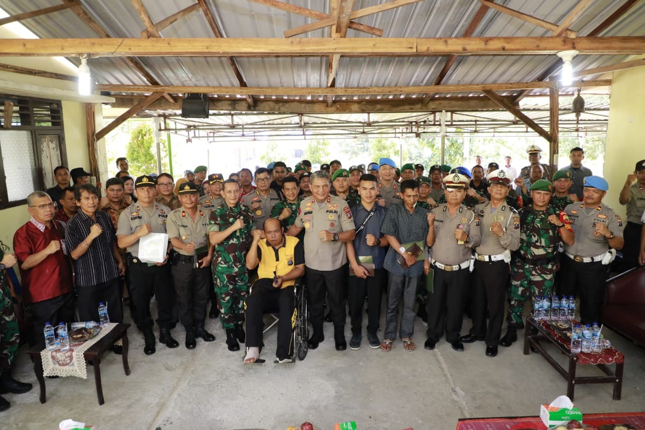 Pangdam dan Kapoldasu Kunjungi Tapanuli Utara