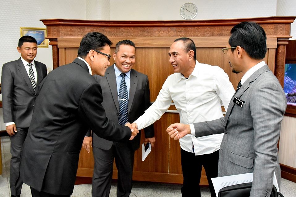 Terima Konjen Malaysia, Gubernur Berharap Tingkatkan Kerjasama Pengawasan TKI