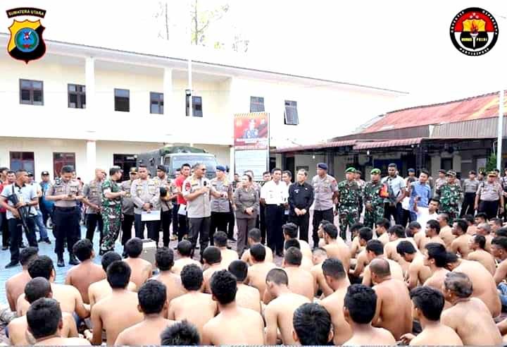 Kapoldasu Tinjau Lapas Kabanjahe, Tahanan Akan Dipindahkan ke Medan Dairi Binjai dan Humbahas