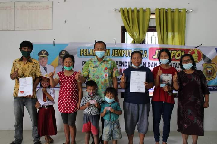 Pelayanan Jempol ke 20 Sukses dilaksanakan di Desa Bintang Mersada 