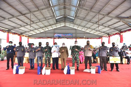 Kapolda Sumut Gelar Doa Lintas Agama Bersama Masyarakat yang Terdampak Erupsi Sinabung