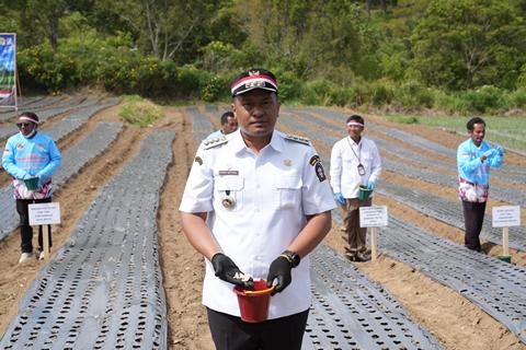 Bupati Toba Dorong Pengembangan Bawang Putih untuk Mendukung Swasembada Nasional