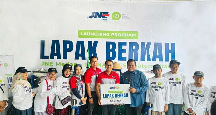 Gandeng IZI, JNE Medan Dorong Pertumbuhan UMKM melalui Program Lapak Berkah