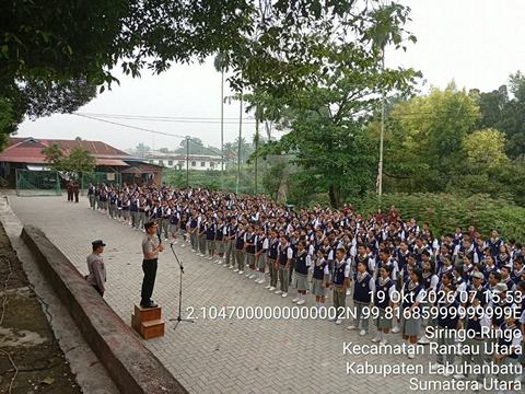 Wakapolres Labuhanbatu Ingatkan Siswa SMA RK Bintang Timur Jauhi Narkoba dan Bullying