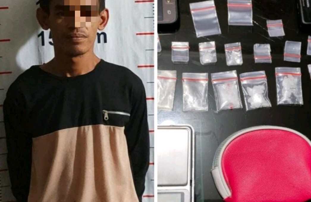 Nelayan Ini Nyambi Jualan Sabu Dibekuk Polsek Pangkalan Brandan