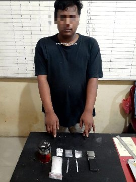 Miliki Sabu, Warga Tiga Binanga Diciduk Satresnarkoba Polres Karo