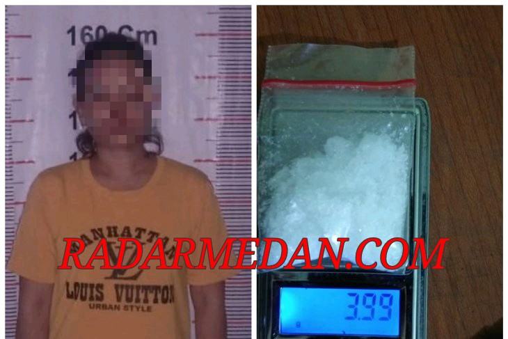 Polsek Pangkalan Brandan Langkat Ungkap Ibu Rumah Tangga Pemilik 3,99 gram Sabu-Sabu
