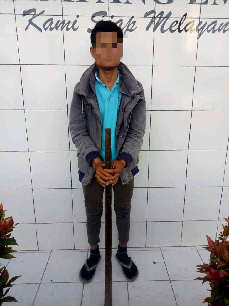 Diduga Cemburu, Warga Desa Merdeka Ini Habisi Istrinya Pakai Gagang Cangkul