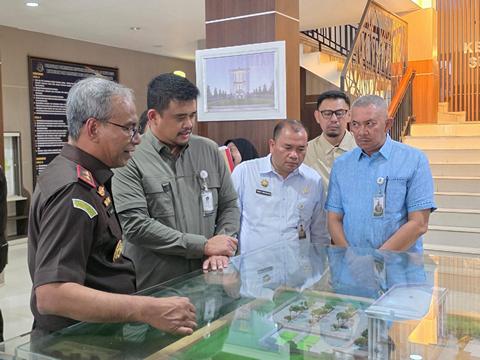 Gubsu Bobby dan Kajatisu  Perkuat Kolaborasi Pembangunan Sumut
