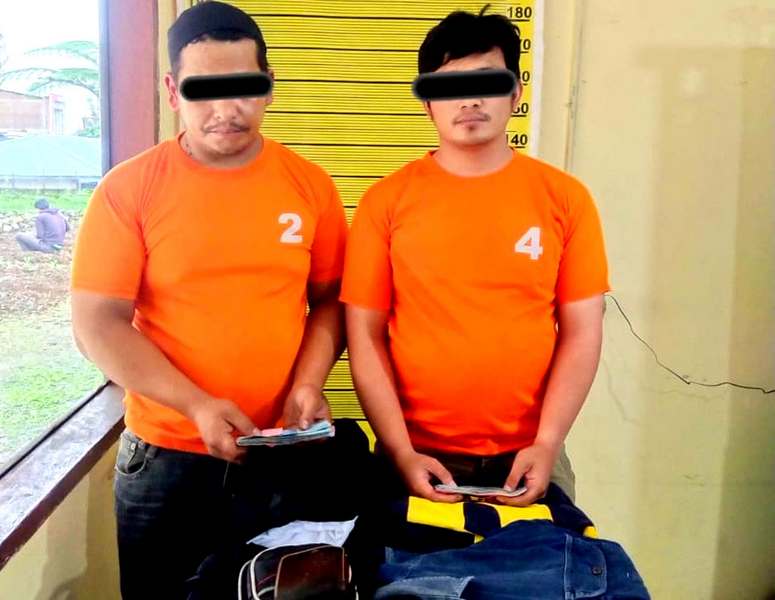 Dua Tersangka Pencurian Tas Pedagang Diamankan Tim Polsekta Berastagi