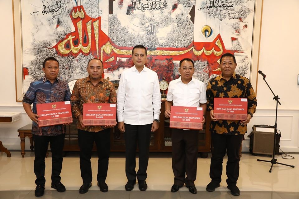 Nias Barat Terima DIPA dan TKDD dari Gubernur Sumut
