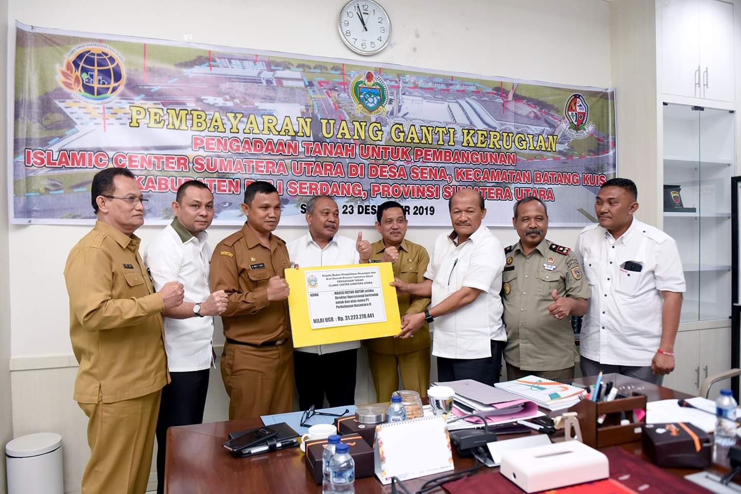 50 Ha HGU PTPN II Diambil Alih Pemprovsu Bangun Islamic Center