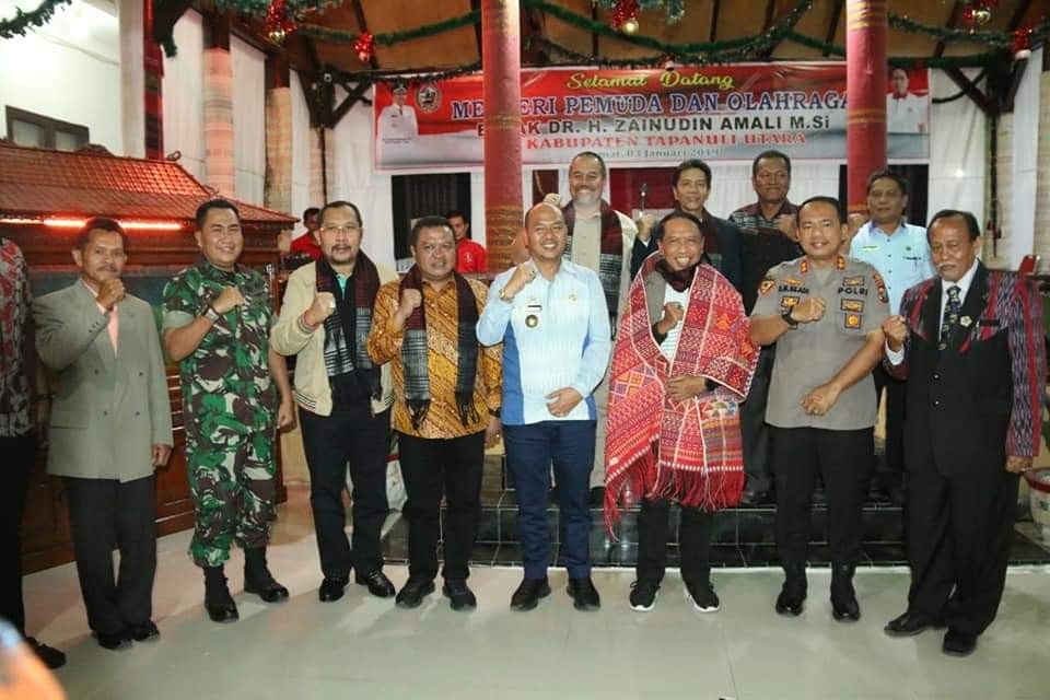 Menteri Pemuda dan Olahraga Kunjungi Tapanuli Utara