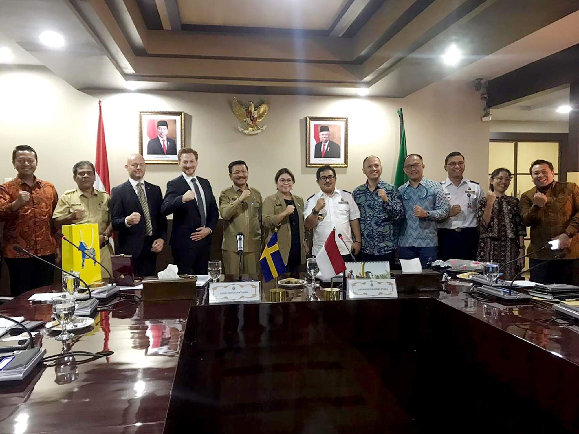 Swedia Berminat Kerja Sama Pengembangan Transportasi Publik dengan Sumut